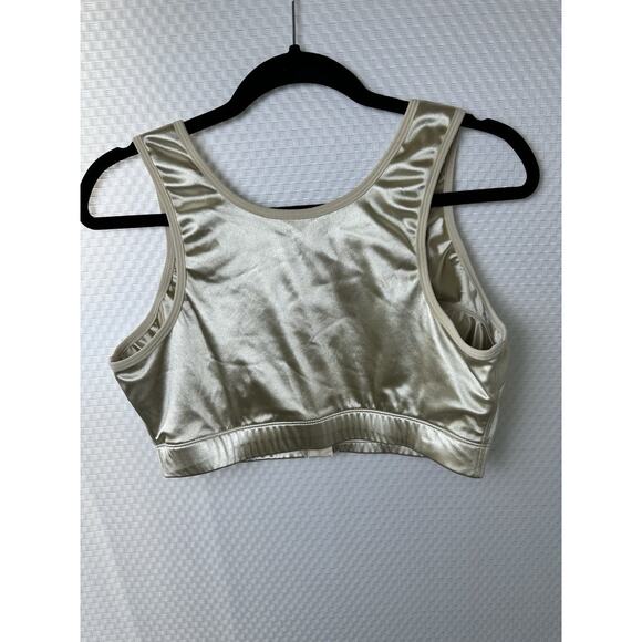 Enell NL100 Wireless High Impact Sports Bra 261 Size 4 Ecru - Picture 5 of 8